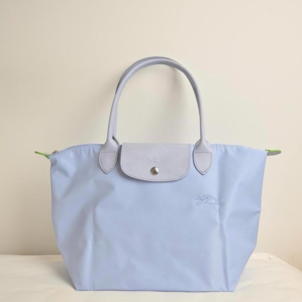 Le Pliage sky blue bag size Large